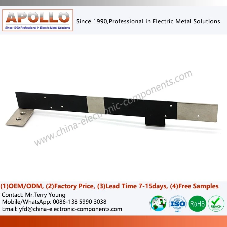 Insulated coating Tinned solid Copper Busbar Connector