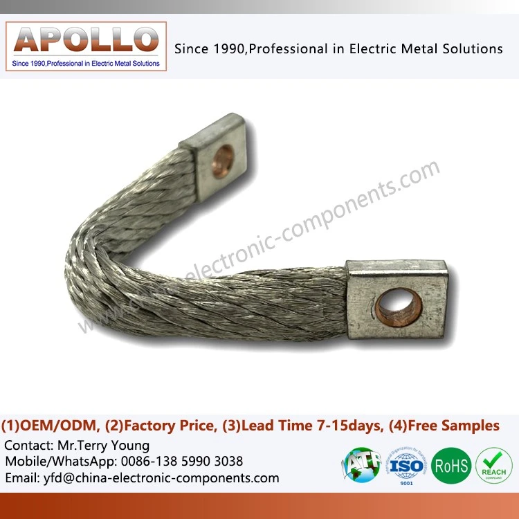 Braid Copper Flexible Tinned Copper Braided Connector
