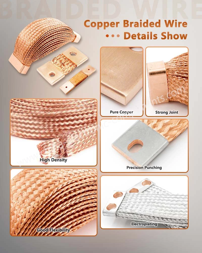 Braid Copper Flexible Tinned Copper Braided Connector Details Show